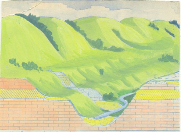 Нарисовать рельеф