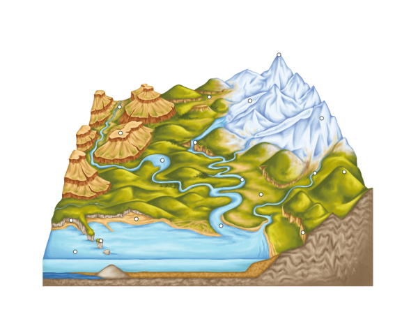 Рельеф земли