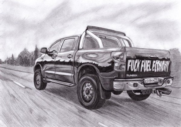 Нарисовать пикап