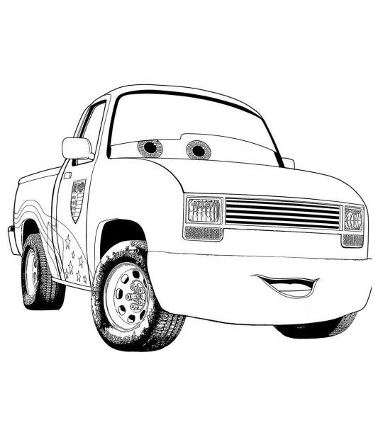 Форд пикап раскраска