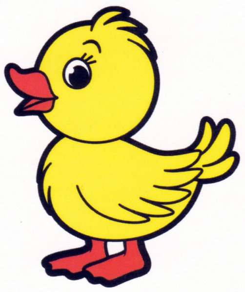 Утенок рисунок для детей