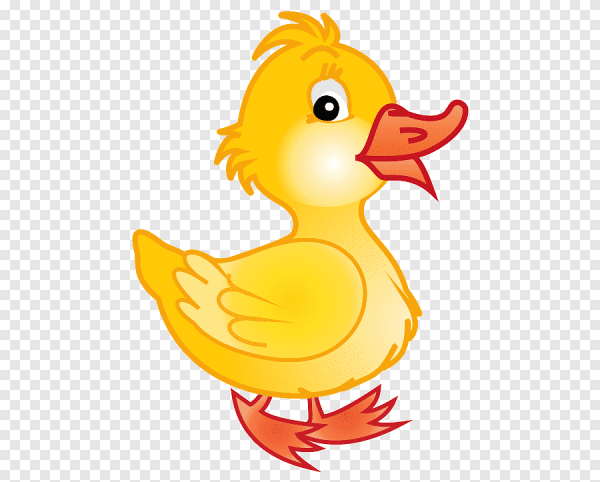 Нарисовать утенка