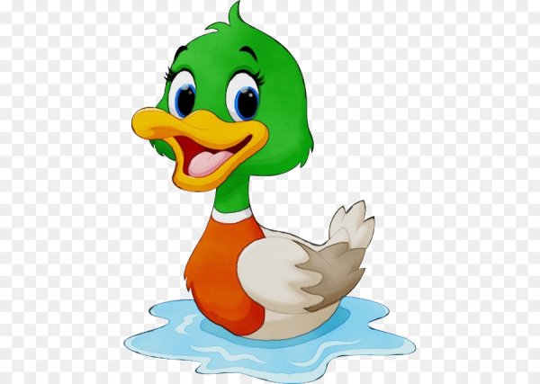 Маленькие уточки рисунок