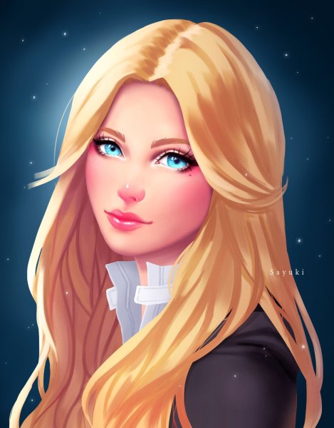 Красивые девушки мультяшные