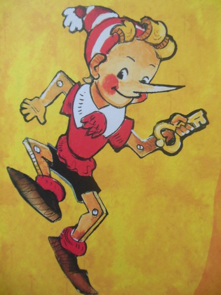 Буратино картинки