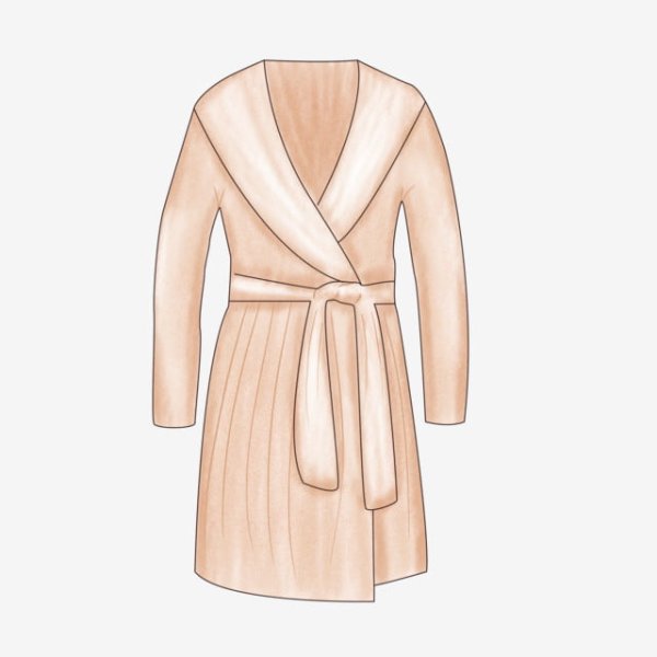 Белый халат рисунок