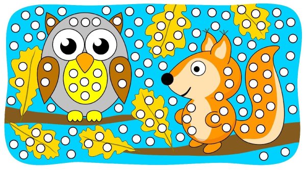 Рисование пластилином для малышей