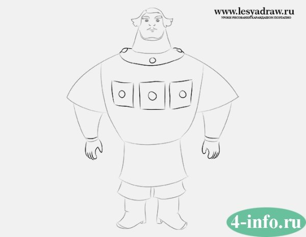 Раскраски для детей три богатыря Добрыня