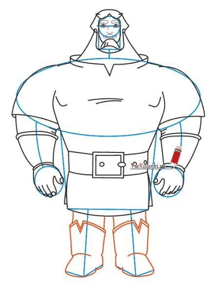 Разукрашку Илья Муромца