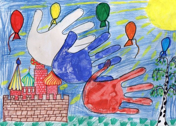 Рисунок моя Родина