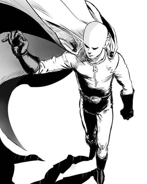 One Punch man Manga Сайтама