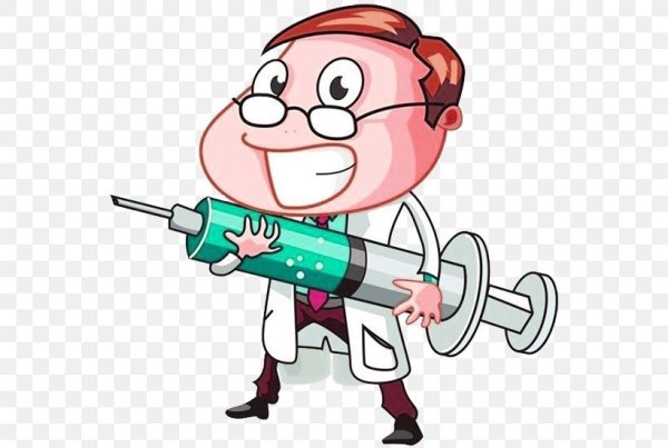 Врач со шприцом