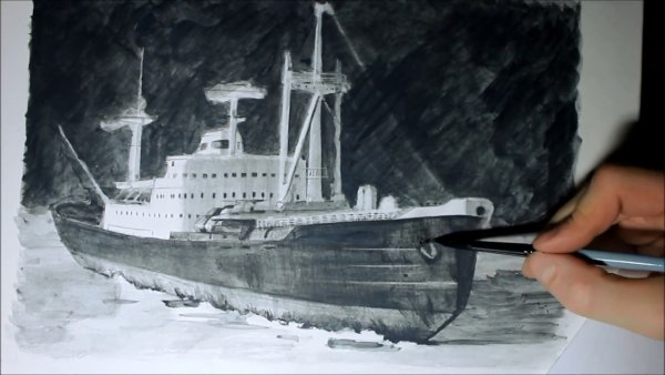 Ледокол карандашом