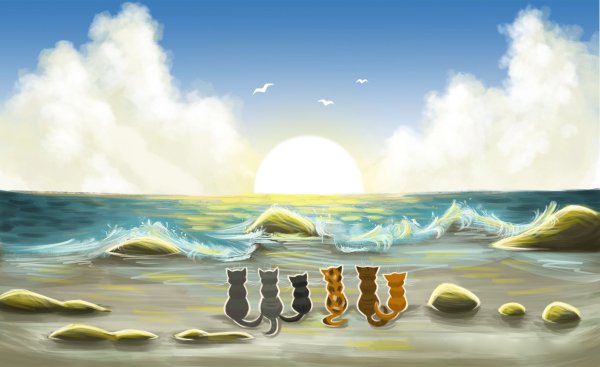 Море иллюстрация