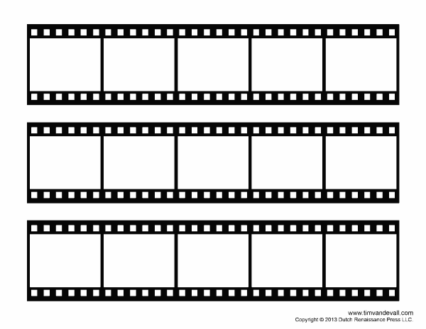 Фотопленка макет для печати