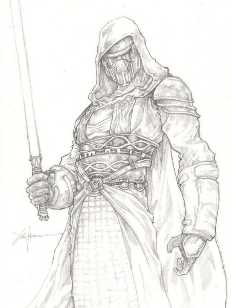 Воин карандашом