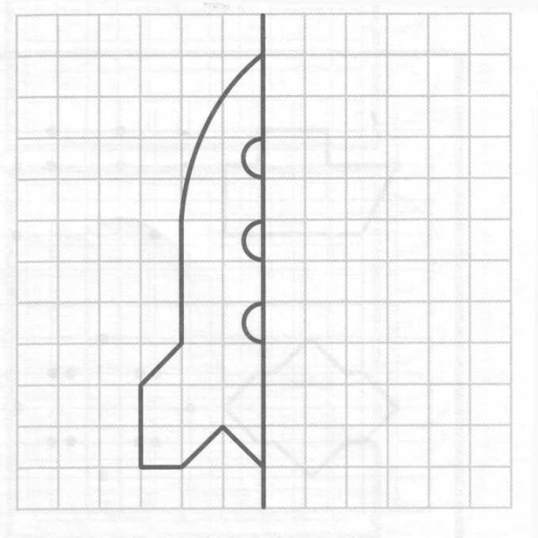 Зеркальное рисование для детей