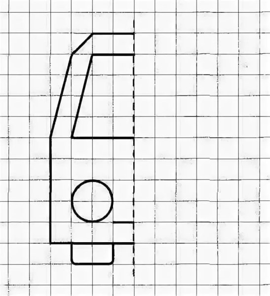 Дорисуй половину