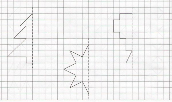 Зеркальное рисование для детей