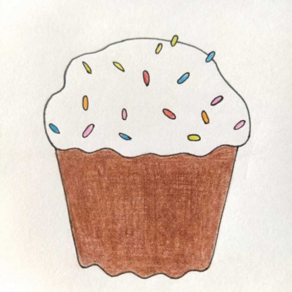 Кулич рисунок