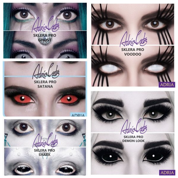 Линзы Demon look Adria