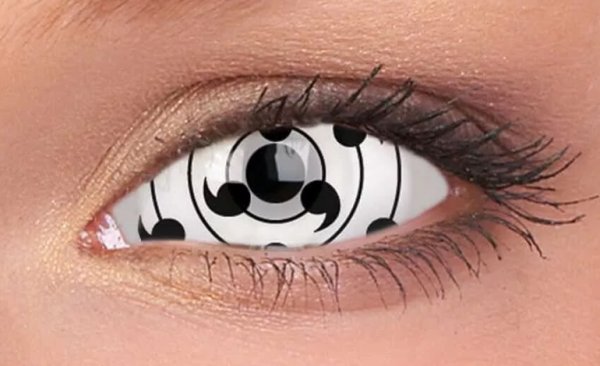 Линзы Black sclera White