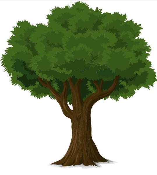 Дерево мультяшное