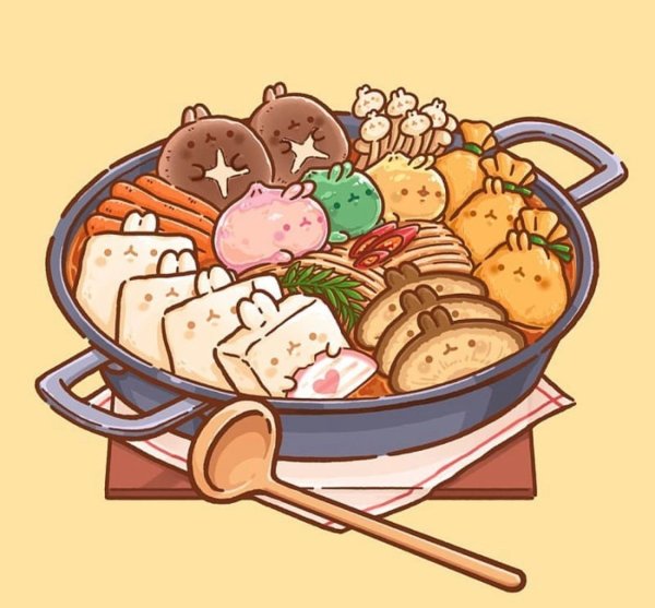 Мультяшная еда