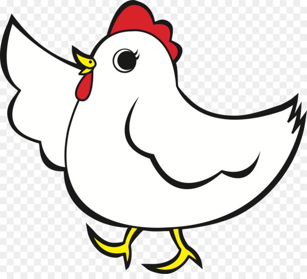 Курица рисунок