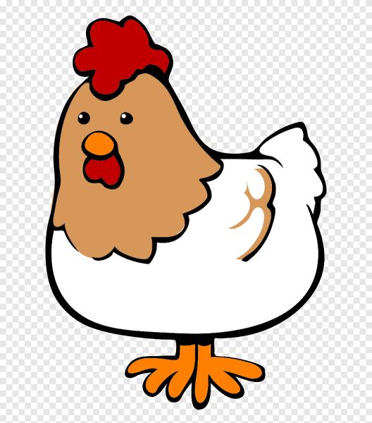 Курица рисунок