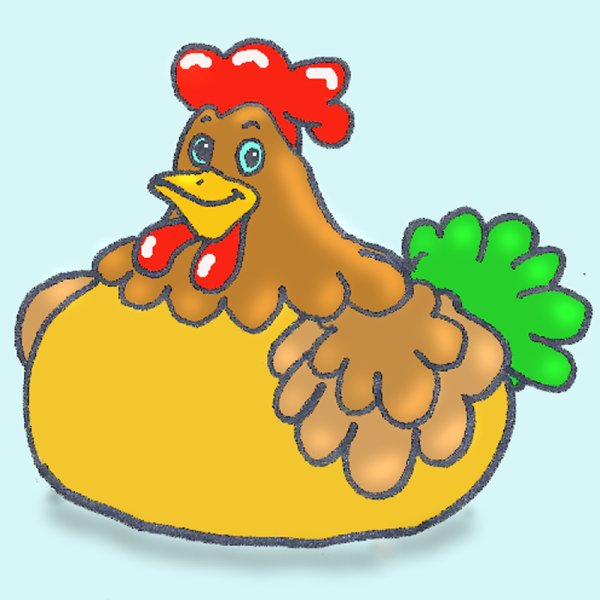 Курочка для детей