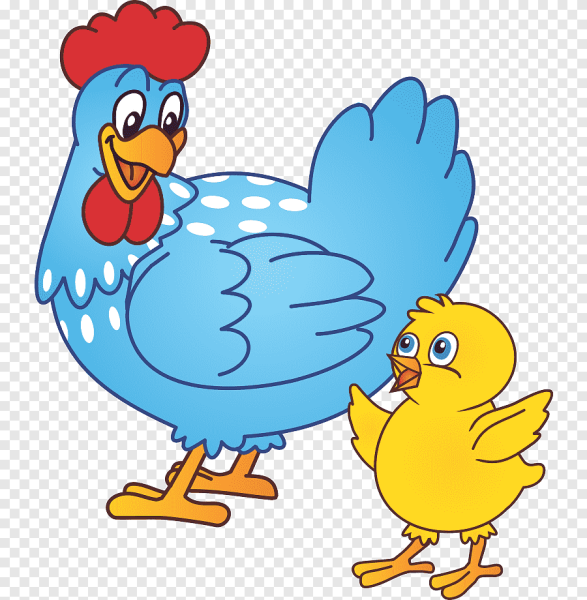 Курочка с цыплятами