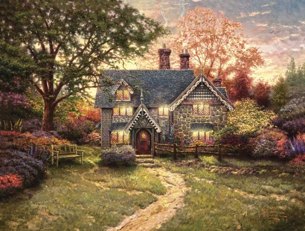 Художник Томас Кинкейд картины