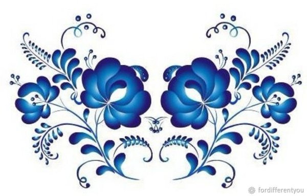 Гжельская роспись Агашка