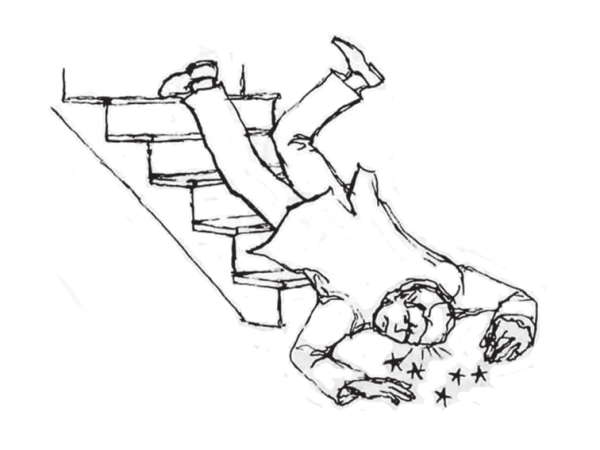 Упал рисунок