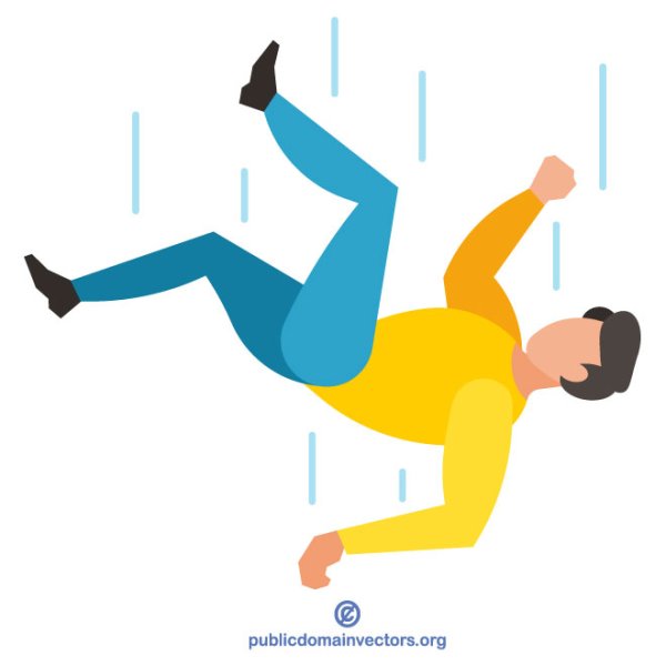 Падающий человечек