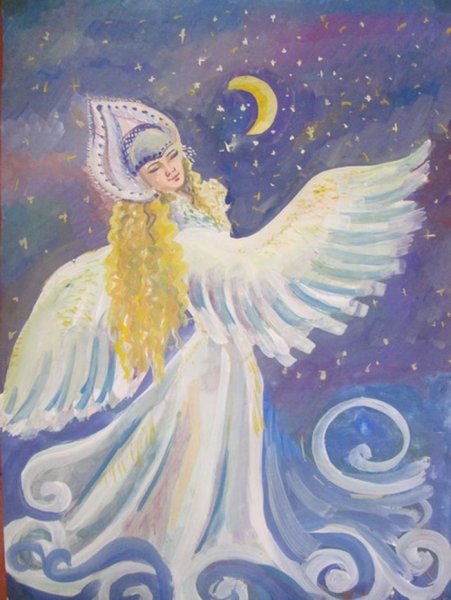 Принцесса лебедь из сказки о царе Салтане