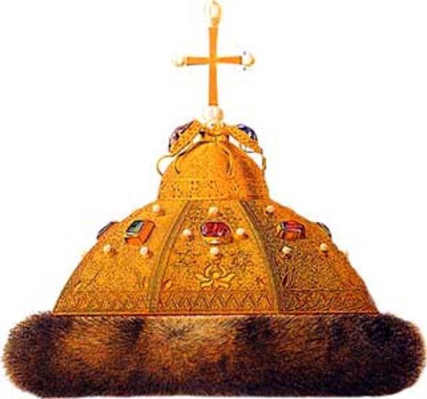 Нарисовать шапку Мономаха