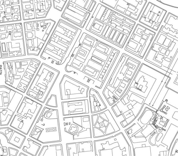 План города сверху