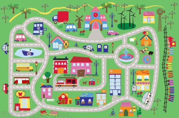 План города для детей