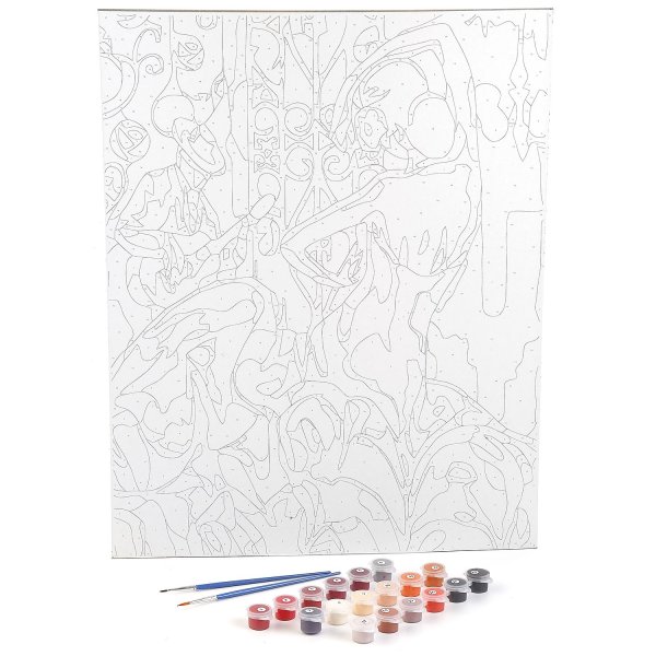 Картины для раскрашивания красками