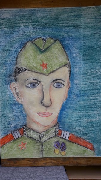 Портрет солдата Великой Отечественной войны