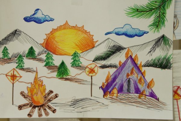 Рисунки на тему безопасная Кубань