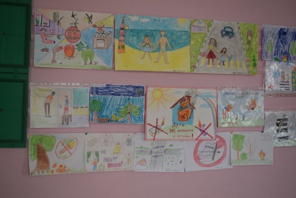 Выставка рисунков безопасная Кубань