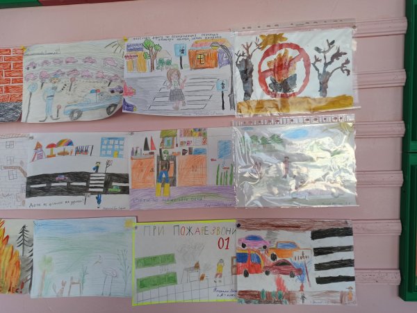 Безопасная Кубань рисунки детей