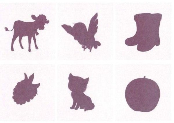 Тени животных и предметов