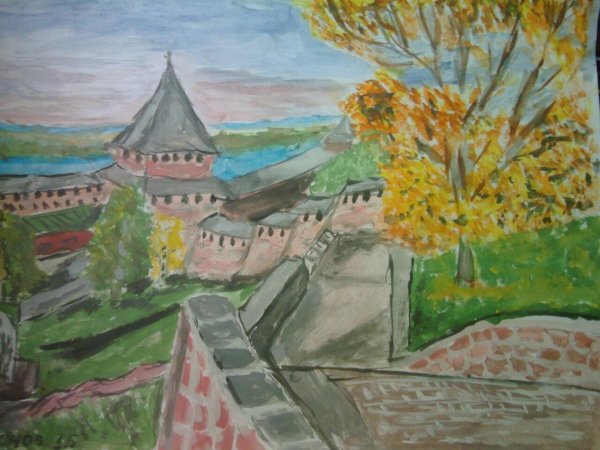 Изображения Нижегородского Кремля Николая Рёриха