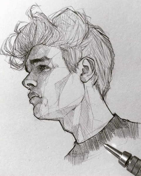 Лицо рисунок