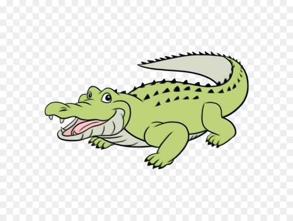 Крокодил рисунок