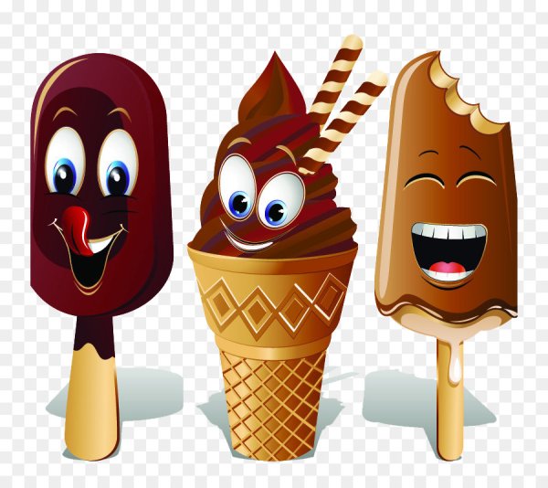 Мороженое мультяшные